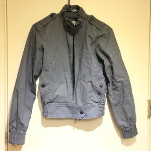 Ben Sherman bomber jacket in herringbone